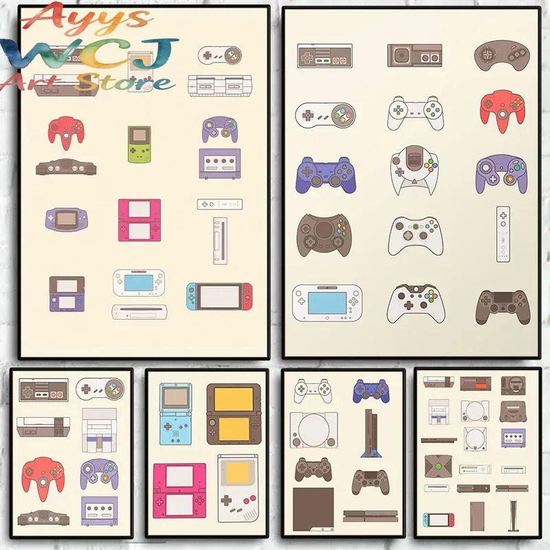 Gaming Console Picture - 비디오 게임 휴대용 및 콘솔 진화