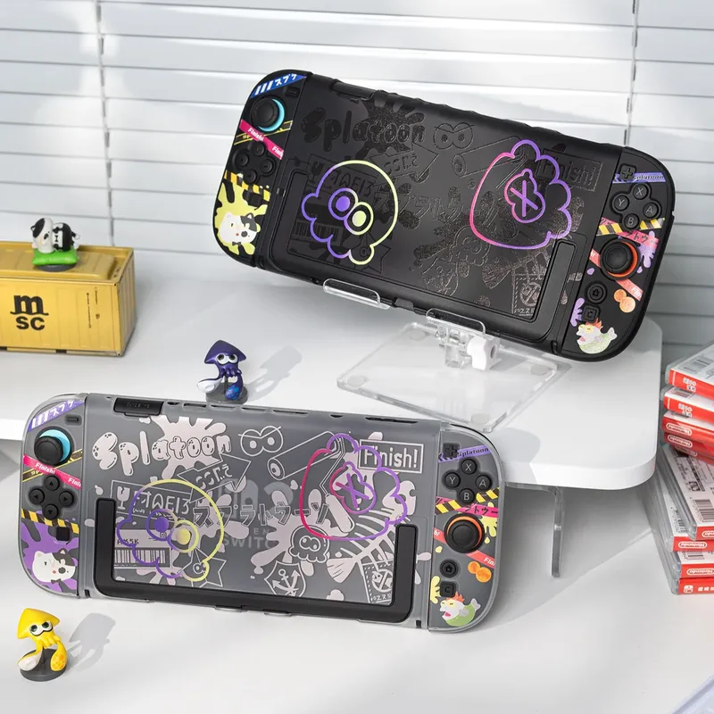 Nintendo Console Switch Oled - 닌텐도 스위치 2/OLED용 애니메이션 스위치 보호