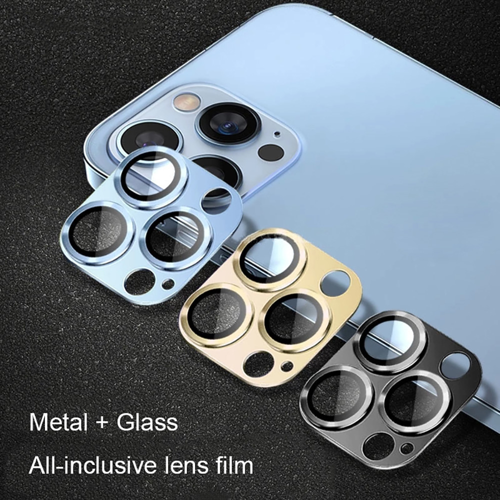 Vr Lens Protector - 5개입 9H 강화유리 메탈 카메라 렌즈