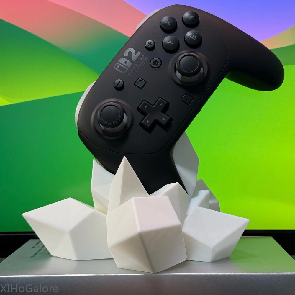 Controller Stand Holder - 3D 프린팅 크리스탈 게임 컨트롤러 스탠드