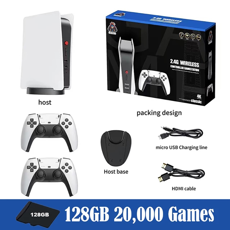 Gaming Console Gs5 - 내장 15000개 게임 Play Station5 텔레비전