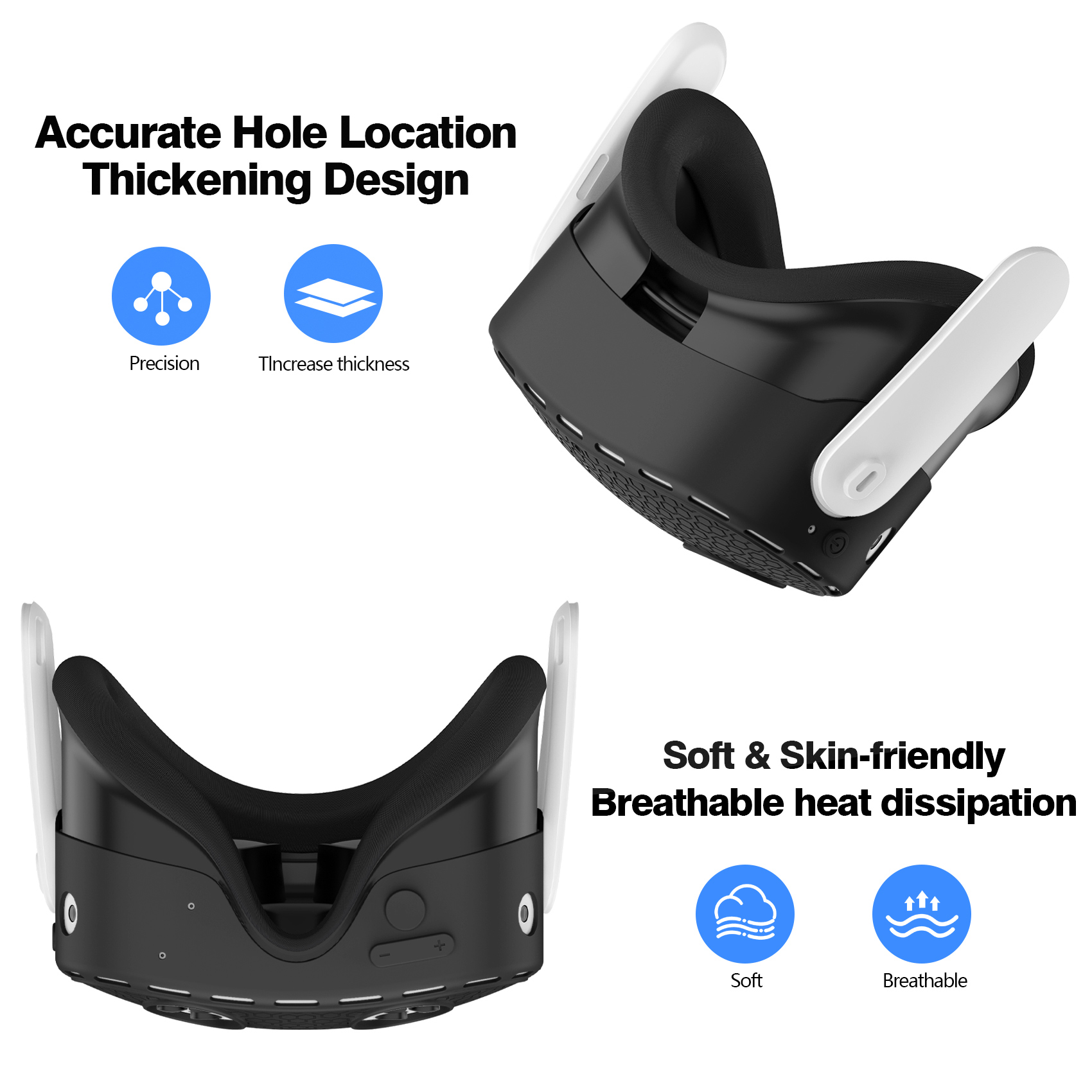 Meta Quest 3S 액세서리와 호환되는 실리콘 V - Vr Lens Protector 리뷰 및 가격