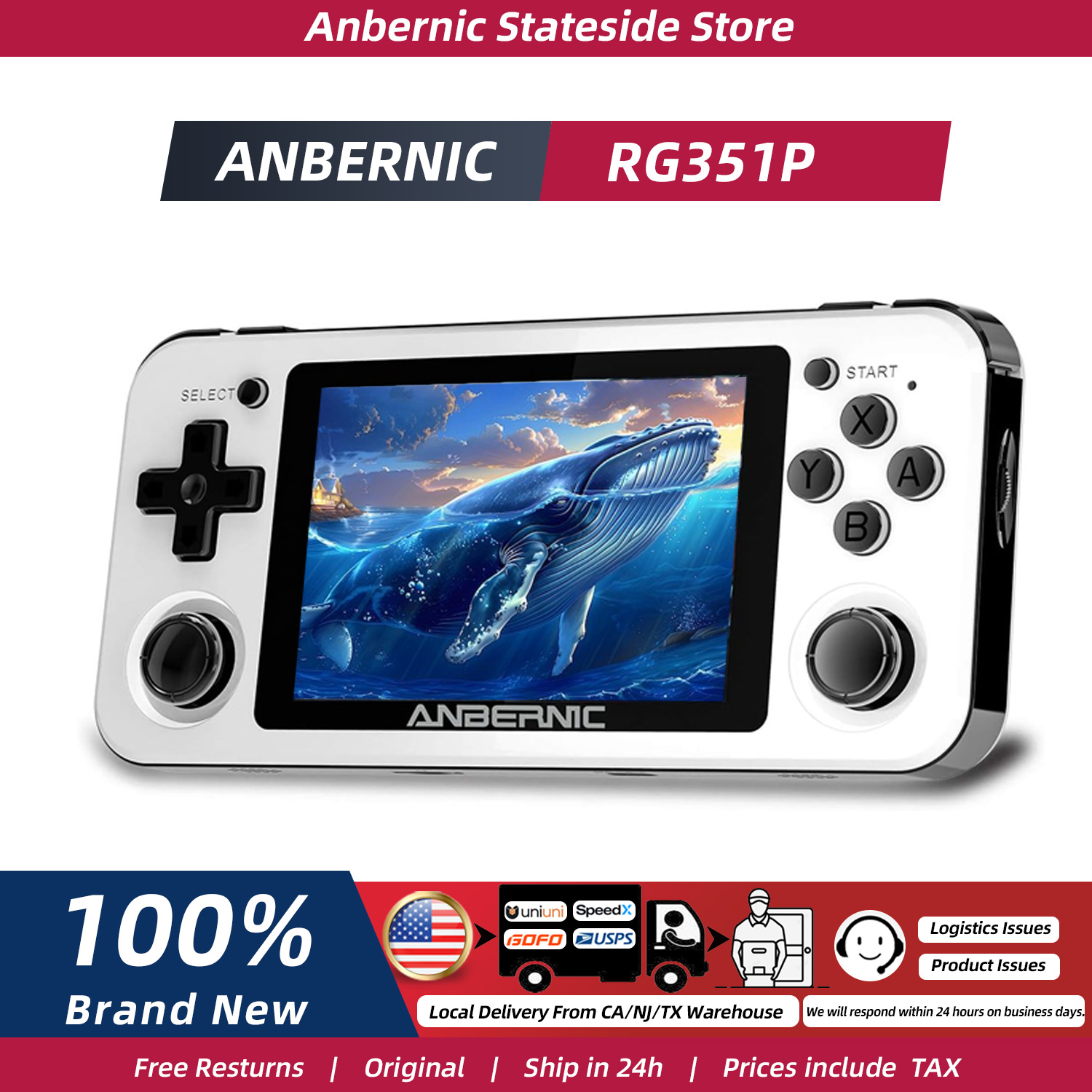 ANBERNIC RG351P 휴대용 레트로 게임 콘솔  - Gaming Console Ayaneo 리뷰 및 가격