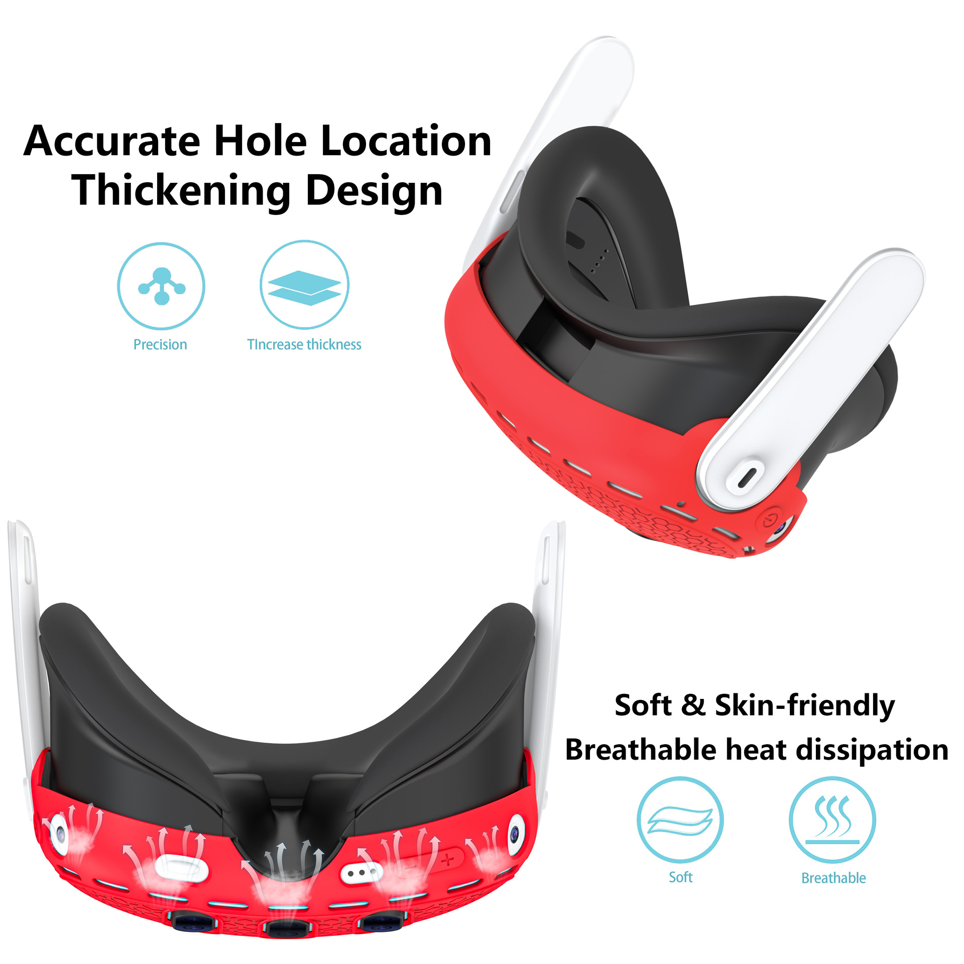 메타 퀘스트 3 VR 헤드셋용 실리콘 보호 커버 메타  - Vr Lens Protector 리뷰 및 가격