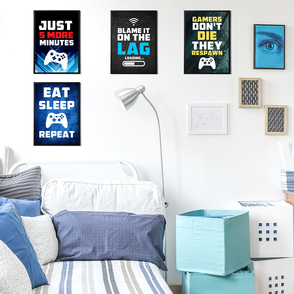 Gaming Quotes Art Painting Con - Gaming Console Picture 리뷰 및 가격