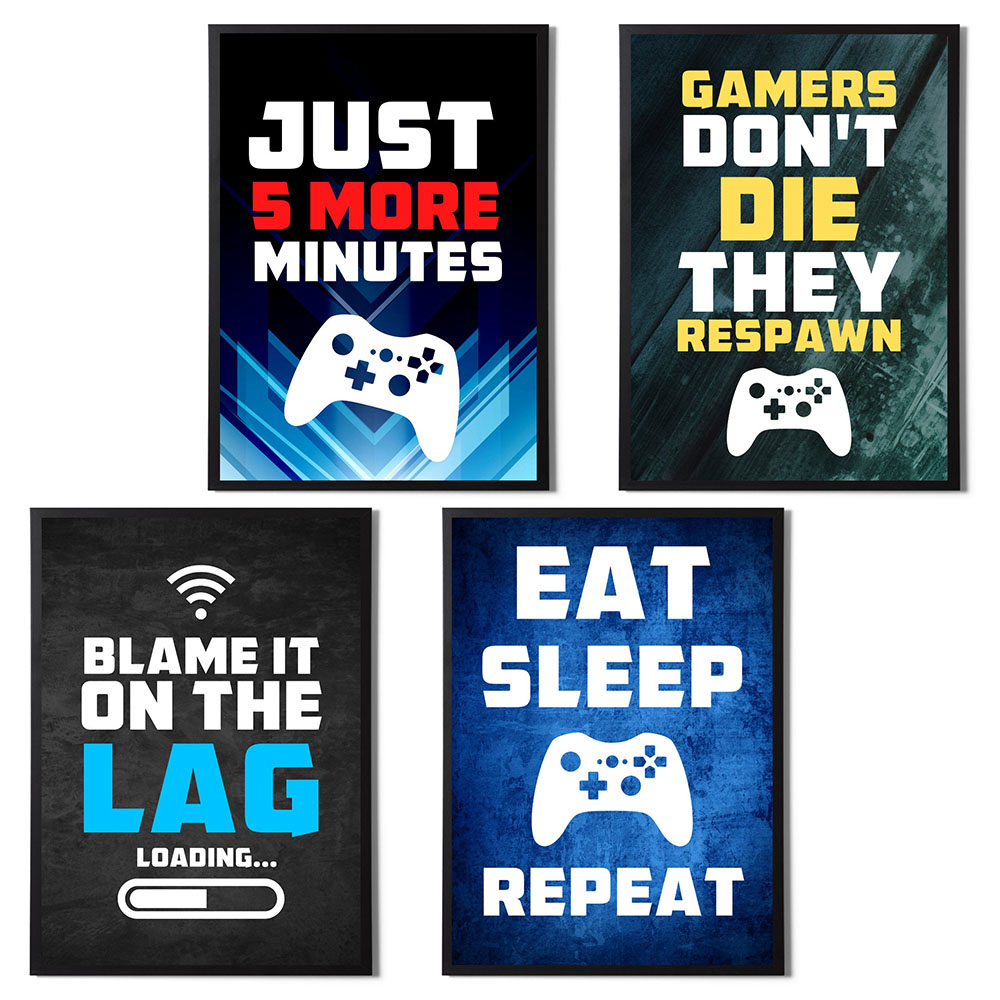 Gaming Quotes Art Painting Con - Gaming Console Picture 리뷰 및 가격