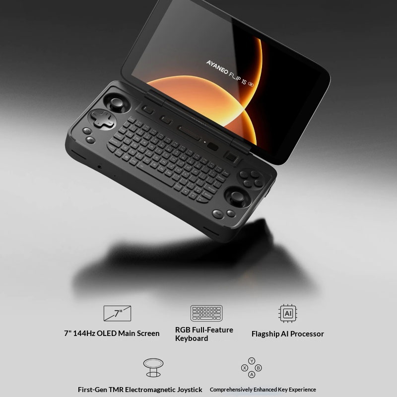 아야네오 플립 1s DS 7인치 고주사율 윈도우 휴대용 - Gaming Console Ayaneo 리뷰 및 가격