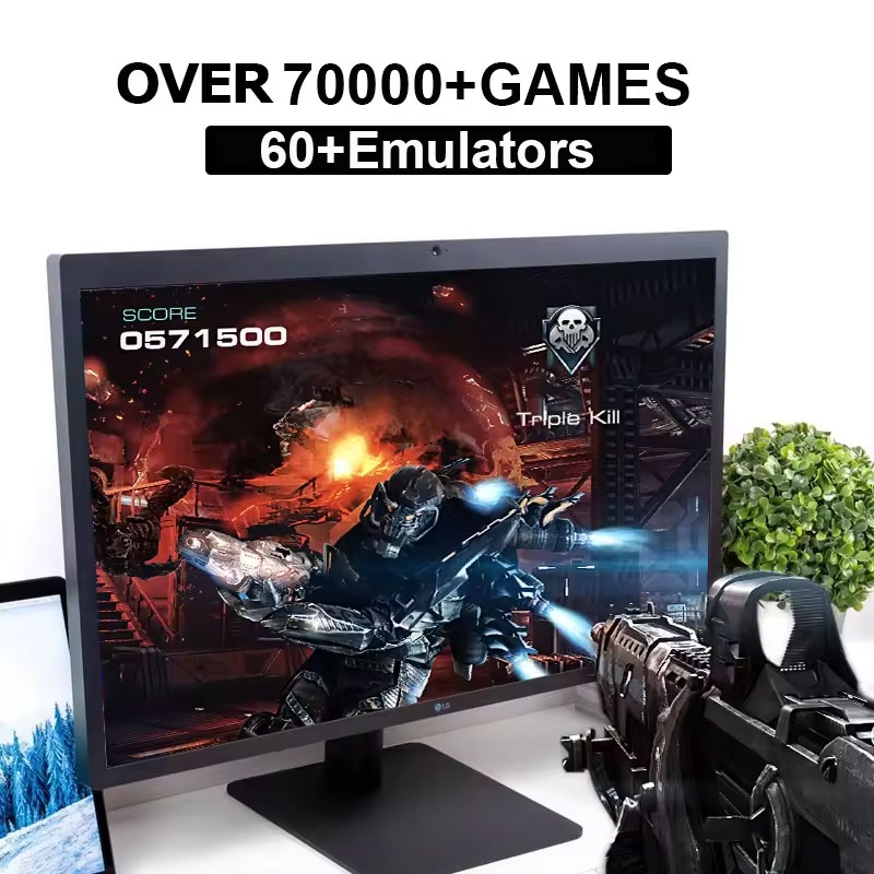 새로운 M88 레트로 게임 콘솔 4K HD 내장 게임  - Gaming Console Gs5 리뷰 및 가격