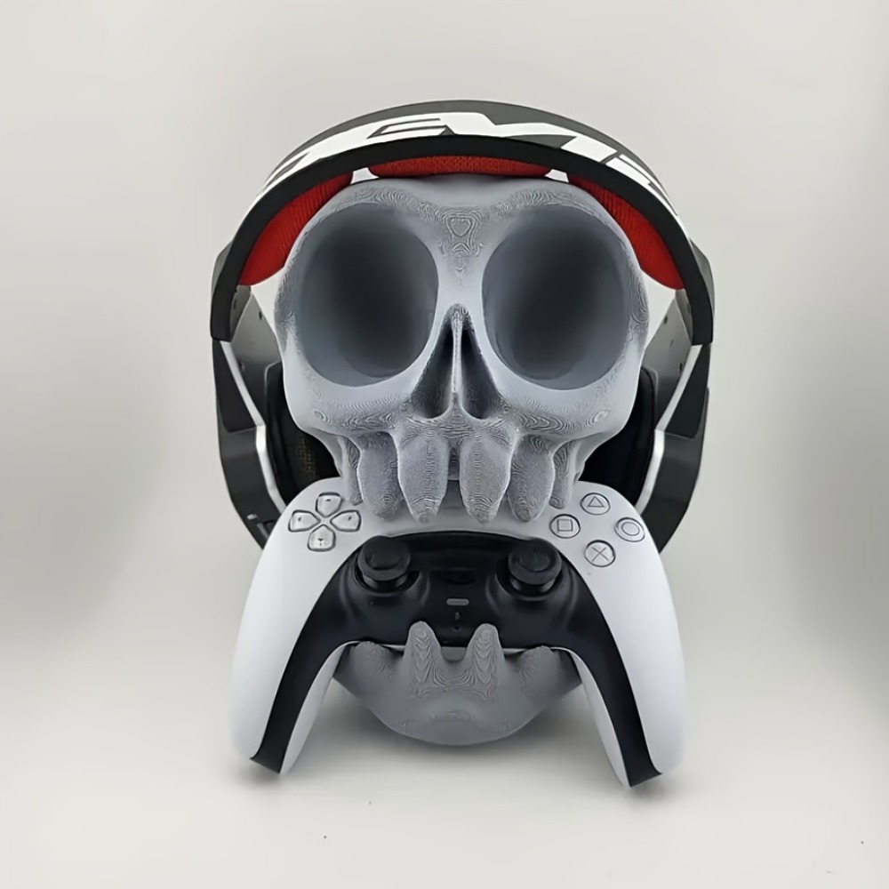 해골 모양 컨트롤러 스탠드 헤드폰 홀더 2-in-1 게 - Controller Stand Holder 리뷰 및 가격