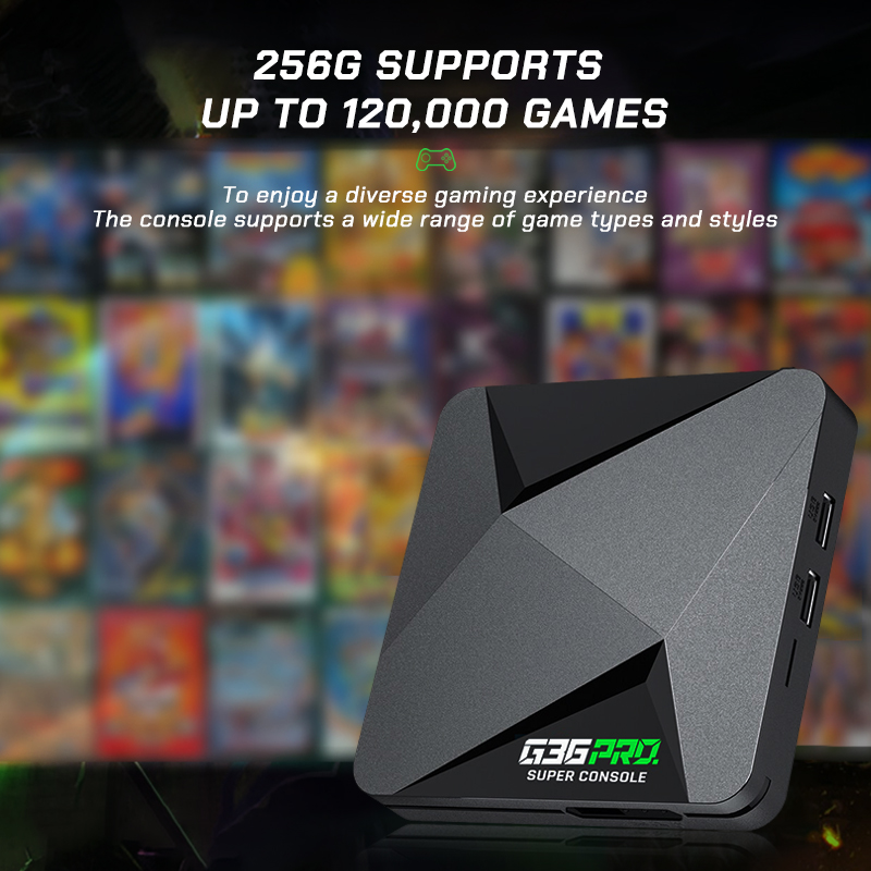 슈퍼 G36 프로 게임 콘솔 256G 120000+ 레 - Gaming Console Gs5 리뷰 및 가격