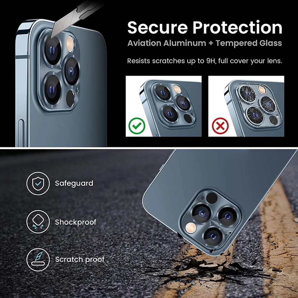 5개입 9H 강화유리 메탈 카메라 렌즈 보호필름, 아이 - Vr Lens Protector 리뷰 및 가격