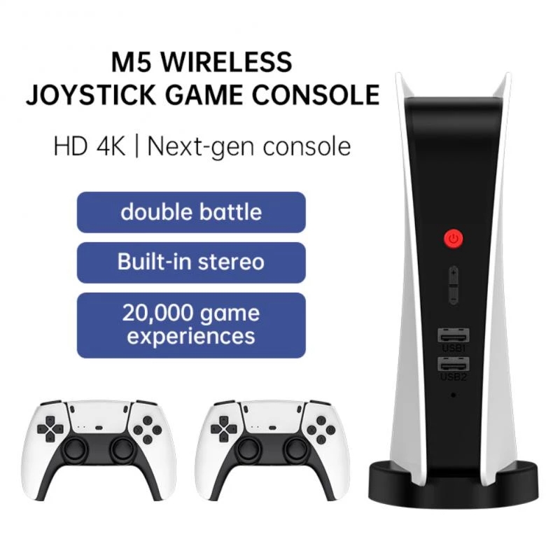 내장 15000개 게임 Play Station5 텔레비 - Gaming Console Gs5 리뷰 및 가격
