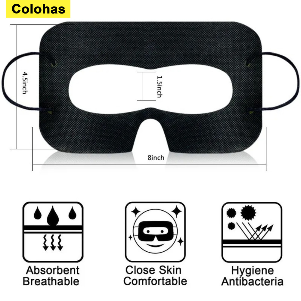 100/50팩 VR 아이 마스크 커버 위생 일회용 아이 - Vr Lens Protector 리뷰 및 가격