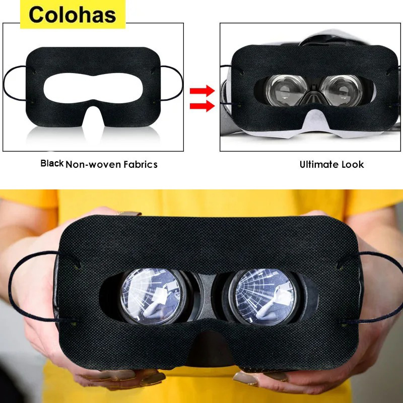 100/50팩 VR 아이 마스크 커버 위생 일회용 아이 - Vr Lens Protector 리뷰 및 가격