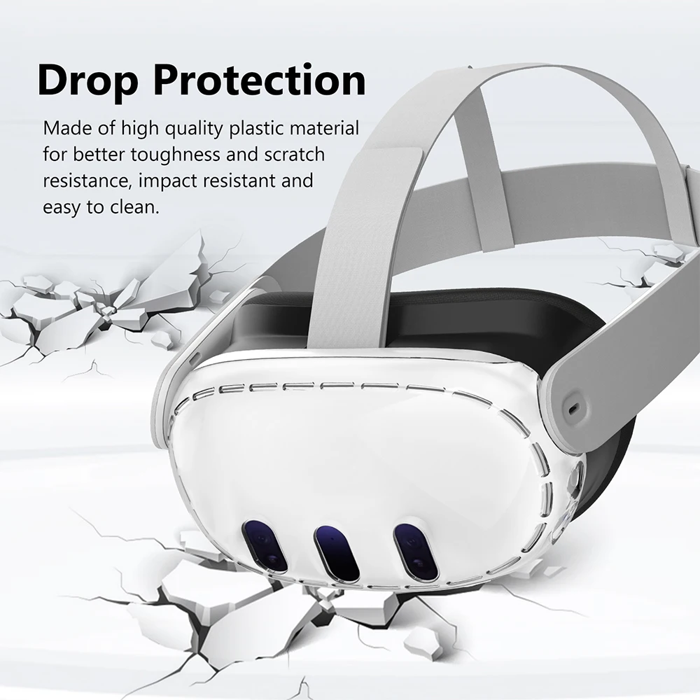 Meta Quest 3 액세서리 용 투명 쉘 케이스,  - Vr Lens Protector 리뷰 및 가격